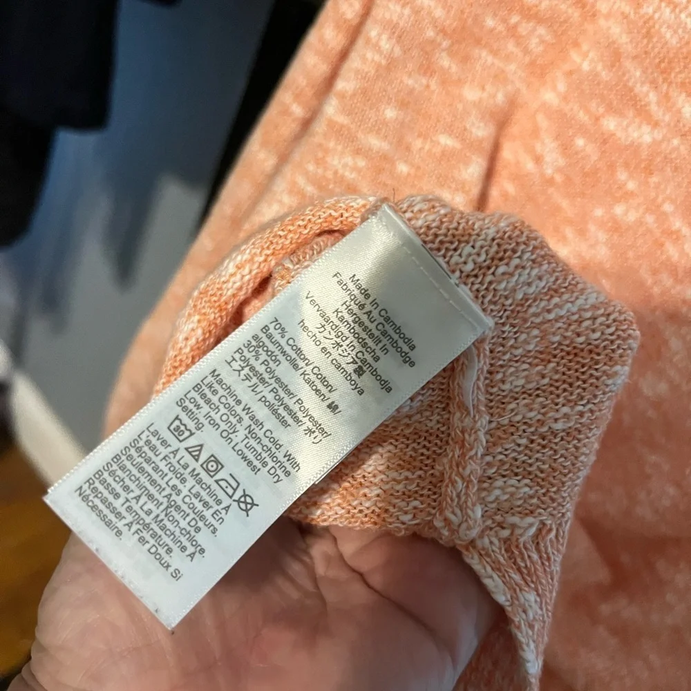 J. Crew Women's Soft Coral Sweater
